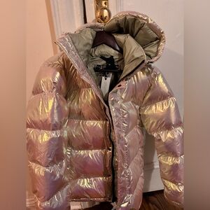 NWT ARITZIA SUPERPUFF SIZE S color silver birch